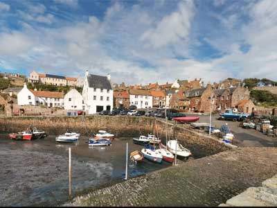 Crail harbour