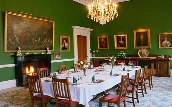 the dining room