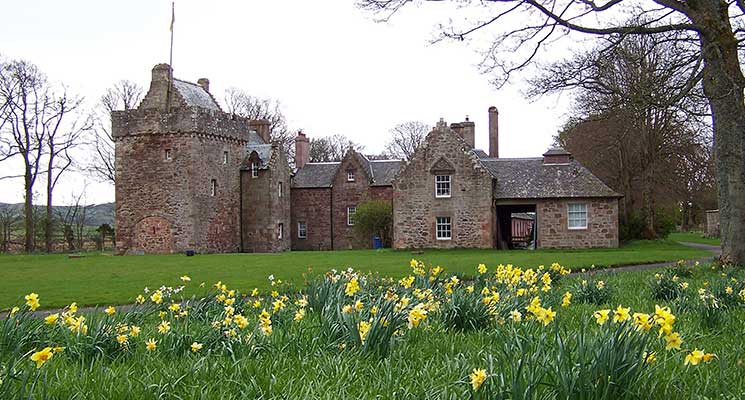 a picture of Hunterston castle