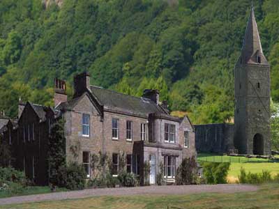 Burnside House and Restenneth Priory