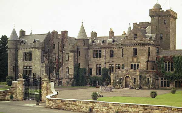 view from the front showing the gates