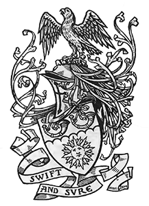 armorial bearings of James Ewing Hunter