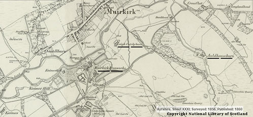 Muirkirk map