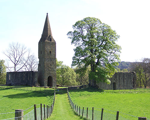 photo showing Restenneth Priory now