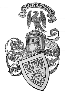 armorial bearings of Richard Hubbard Hunter