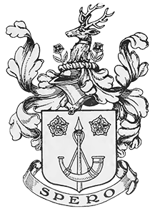 armorial bearings of the Hunters of Gilling Castle